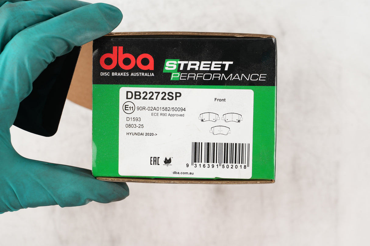 Sp Performance Brake Pads Hyundai I20N N Series No Elec Sensor Provision 2020 -> Front DB2272SP - DBA