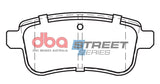 Ss Street Series Brake Pads Renault Megane/Cc 2008 On Rear DB2277SS - DBA | Universal Auto Spares