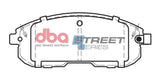 Ss Street Series Brake Pads Nissan Pulsar 2012 On Front DB2287SS - DBA | Universal Auto Spares