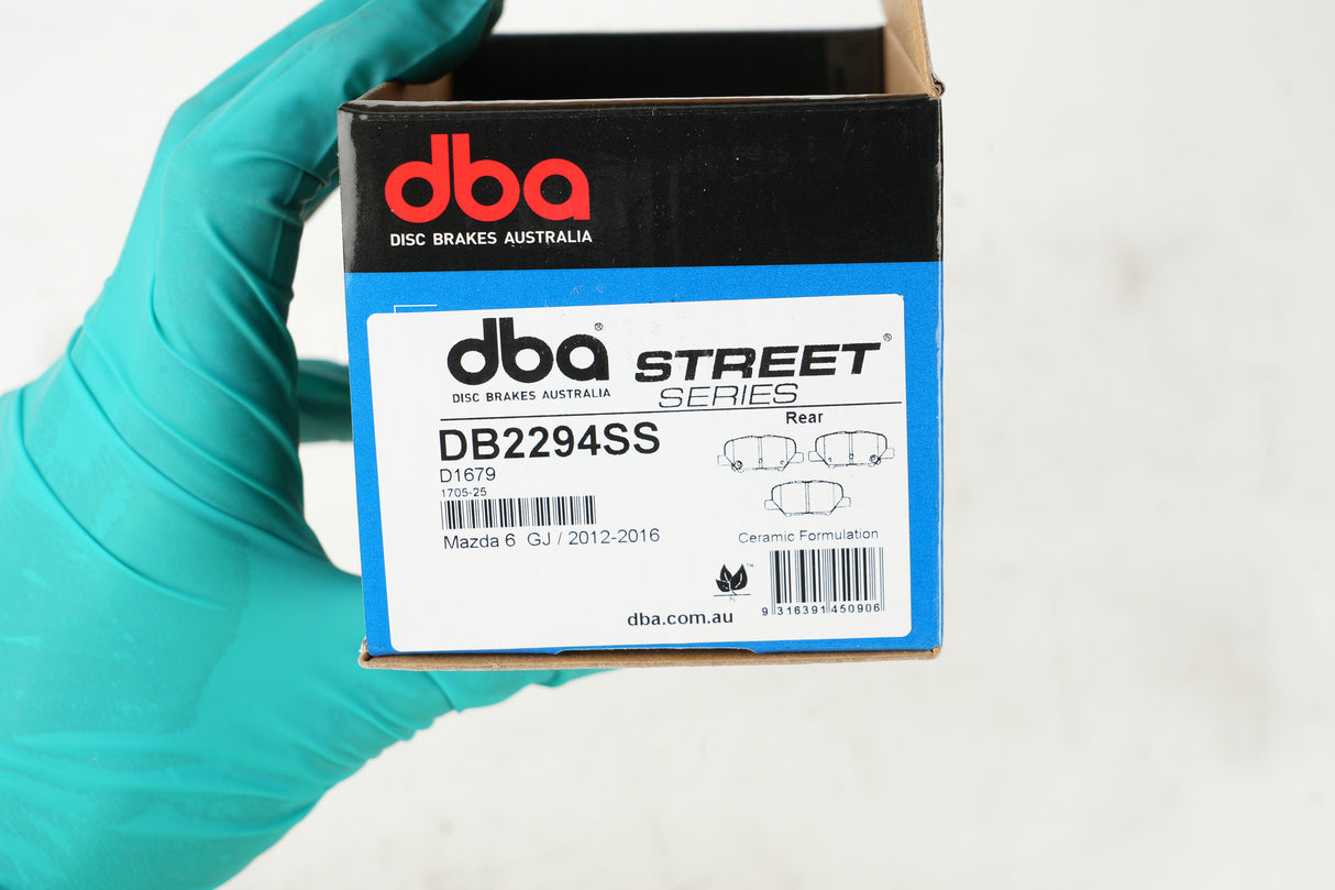 Ss Street Series Brake Pads Mazda 6 GJ/2012-16 Rear DB2294SS - DBA