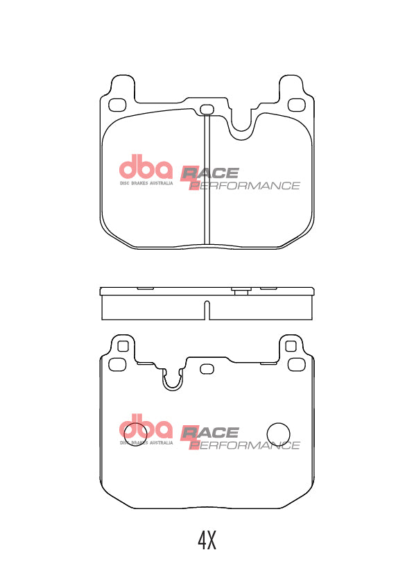 Race Brake Pads Bmw 1 2 3 4 F20/F30 Series Front DB2299RP - DBA
