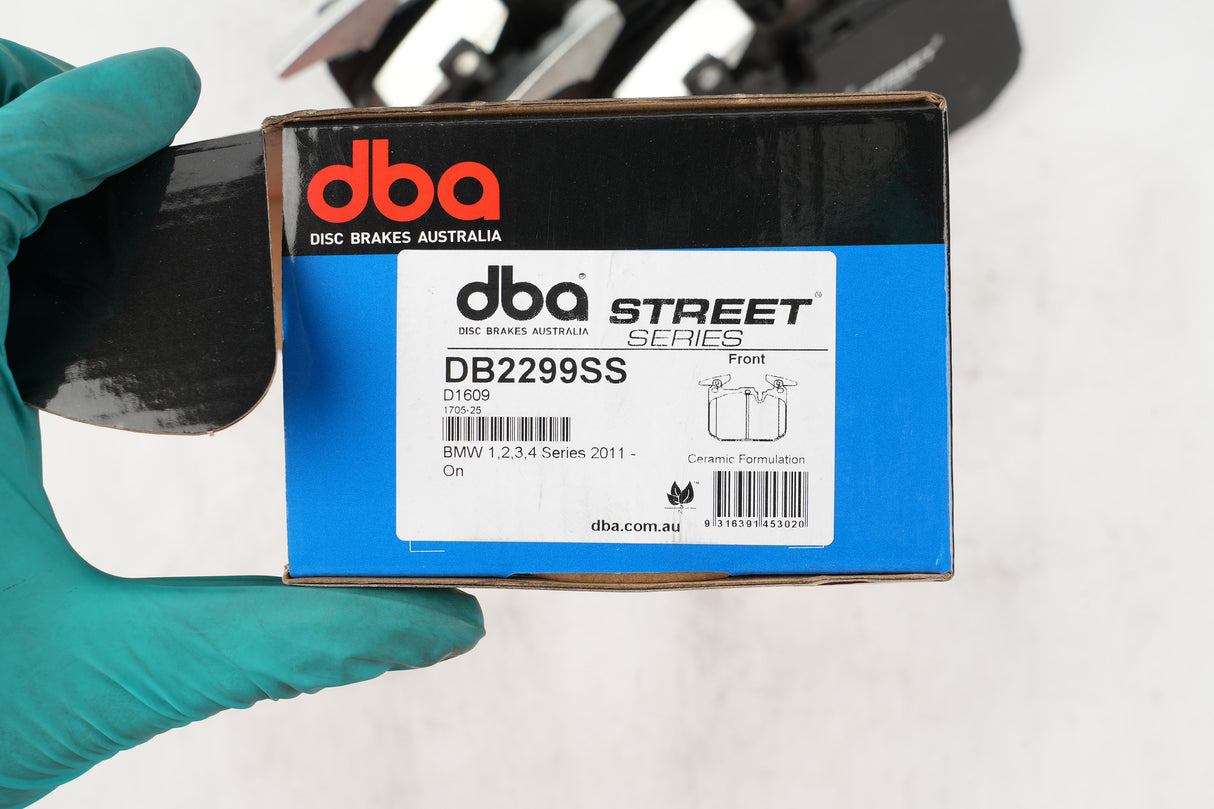 Ss Street Series Brake Pads Bmw 1 2 3 4 Series 2011 On Front(suits Wear Sensor DBAWS1066 DBAWS1069 ) DB2299SS - DBA