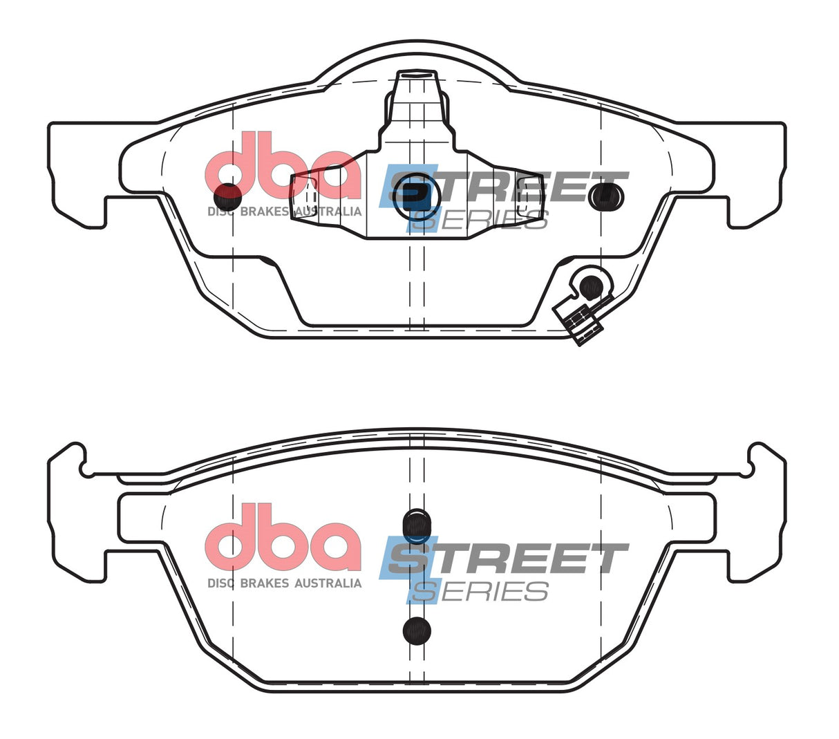 Ss Street Series Brake Pads Honda Civic FK/2012-> Front DB2308SS - DBA