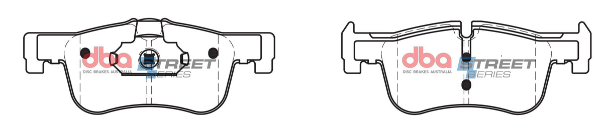 Ss Street Series Brake Pads Bmw 1 & 2 Series 2011 On Front(suits Wear Sensor DBAWS1066 DBAWS1068 ) DB2332SS - DBA