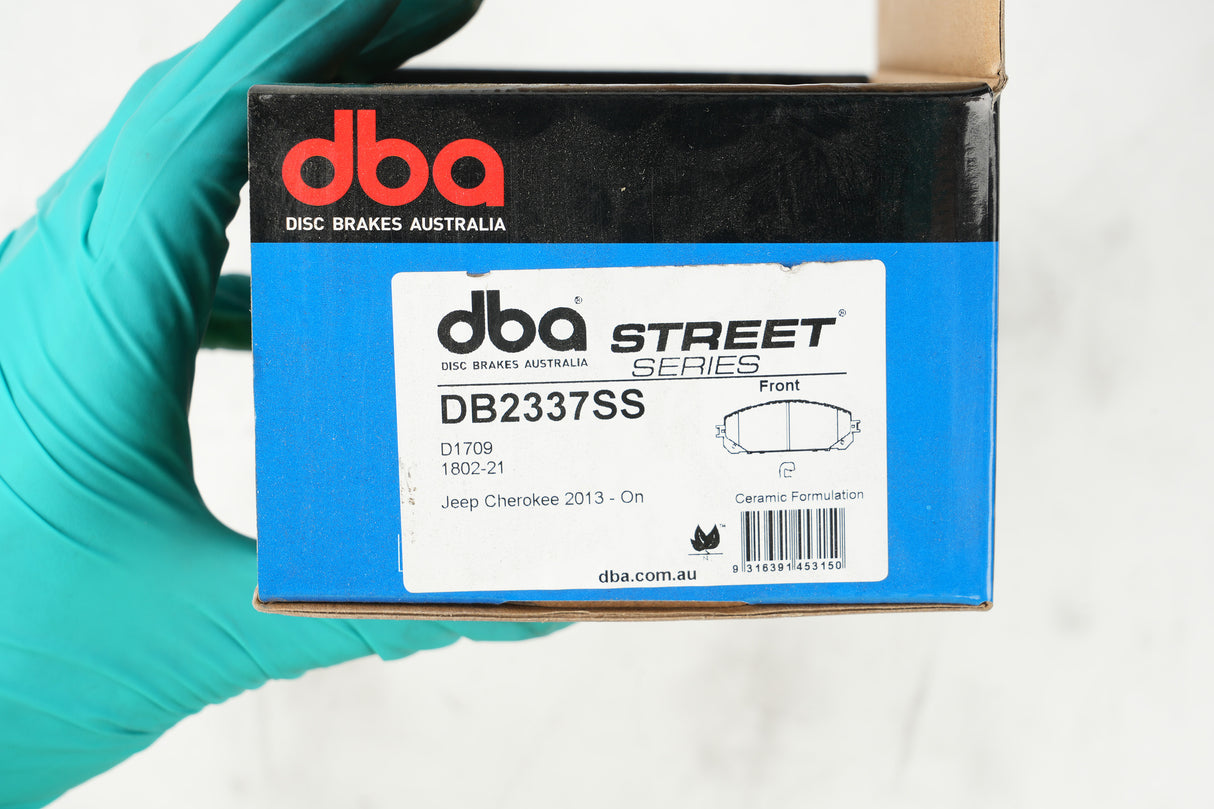Ss Street Series Brake Pads Jeep Cherokee 2013 On Front DB2337SS - DBA