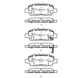 Ssev Street Series Brake Pads Nissan LEAF/E-NV200 2012 On Rear DB2340SSEV - DBA | Universal Auto Spares
