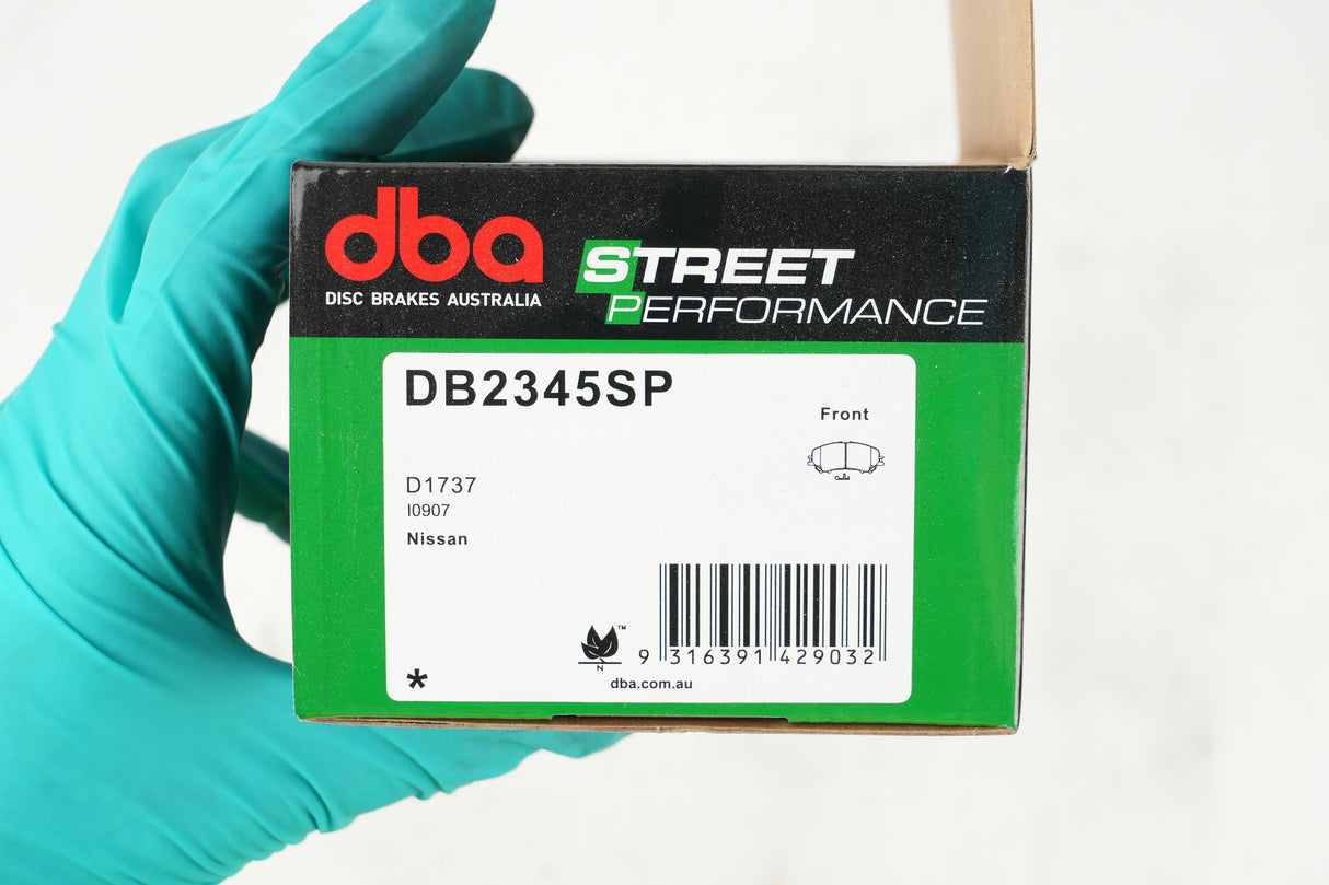 Sp Performance Brake Pads Nissan Xtrail -T32 11/2013 On Front DB2345SP - DBA