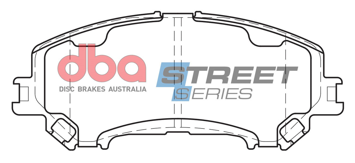 Ss Street Series Brake Pads Holden Jackaroo/Nissan X-Trail/Qashqai Front DB2345SS - DBA