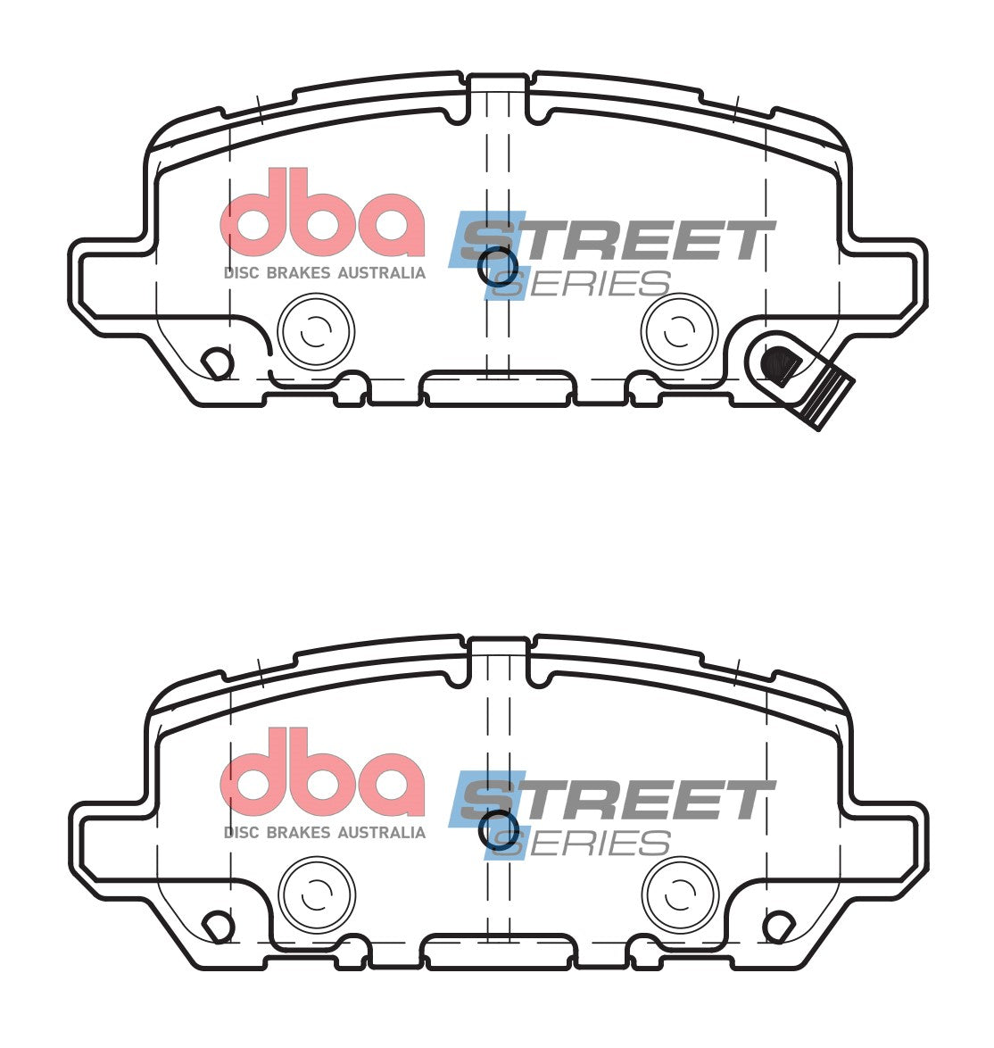 Ss Street Series Brake Pads Honda HR-V/2015-> Rear DB2355SS - DBA