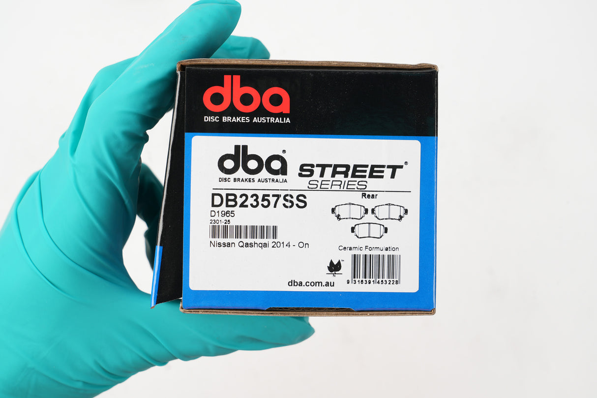 Ss Street Series Brake Pads Nissan Qashqai 2014 On Rear DB2357SS - DBA