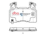 Ssev Street Series Brake Pads Tesla Model S Various 2014 On Front DB2358ASSEV - DBA | Universal Auto Spares