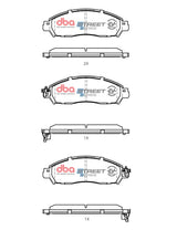 Ssev Street Series Brake Pads Nissan Leaf 2017 On Front DB2374SSEV - DBA | Universal Auto Spares