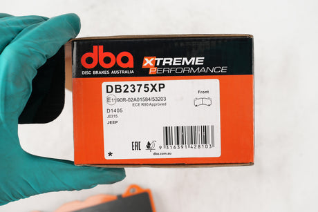 Xp Performance Brake Pads Jeep Srt Front R90 Approved DB2375XP - DBA