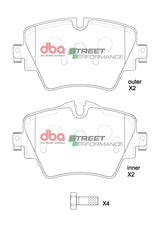 Sp Performance Brake Pads Bmw 420I Non Msport 2023 On Front DB2377SP - DBA | Universal Auto Spares