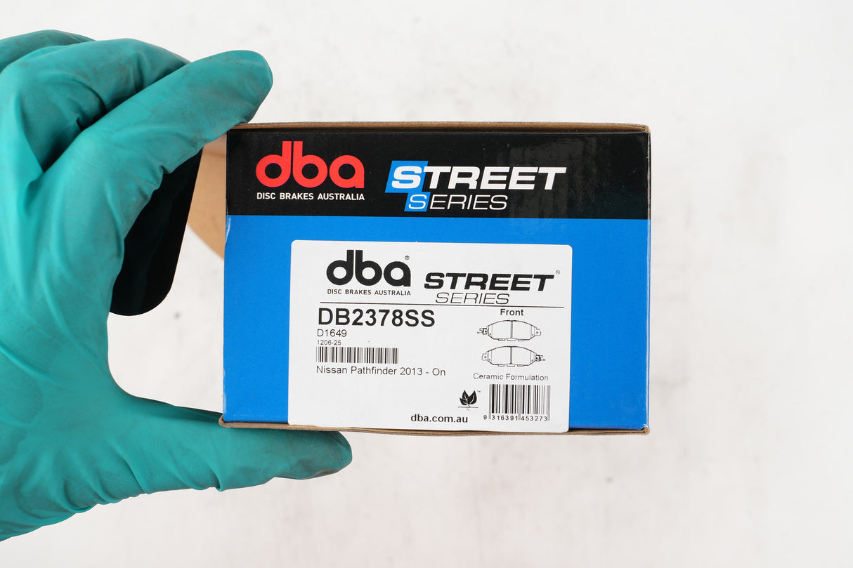 Ss Street Series Brake Pads Nissan Pathfinder 2013 On Front DB2378SS - DBA