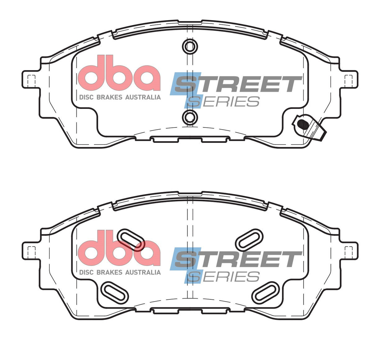 Ss Street Series Brake Pads Ford Everest 2015-2023 Raptor Ranger/Vw Amarok 3.0L V6 2022 On Front DB2379SS - DBA