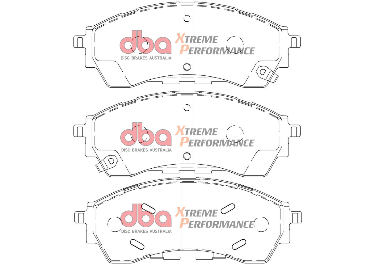 Xp Performance Brake Pads Ford Everest 2015-2023 Raptor Ranger/Vw Amarok 3.0L V6 2022 On Front DB2379XP - DBA