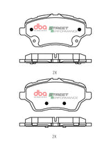 Sp Performance Brake PadsFord Fiesta 1.6L Wz 2013-2018 Front DB2382SP - DBA