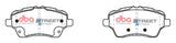 Ss Street Series Brake Pads Ford Fiesta 2013 2018 Front DB2382SS - DBA | Universal Auto Spares