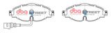 Ss Street Series Brake Pads Audi TT/A3/SKODA Octavia/Volkswagon Golf/Tiguan 2012 On Front(suits Wear Sensor DBAWS1 DB2383SS - DBA
