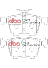 Sp Performance Brake Pads Volkswagen Golf Mk Vii Rear DB2384SP - DBA