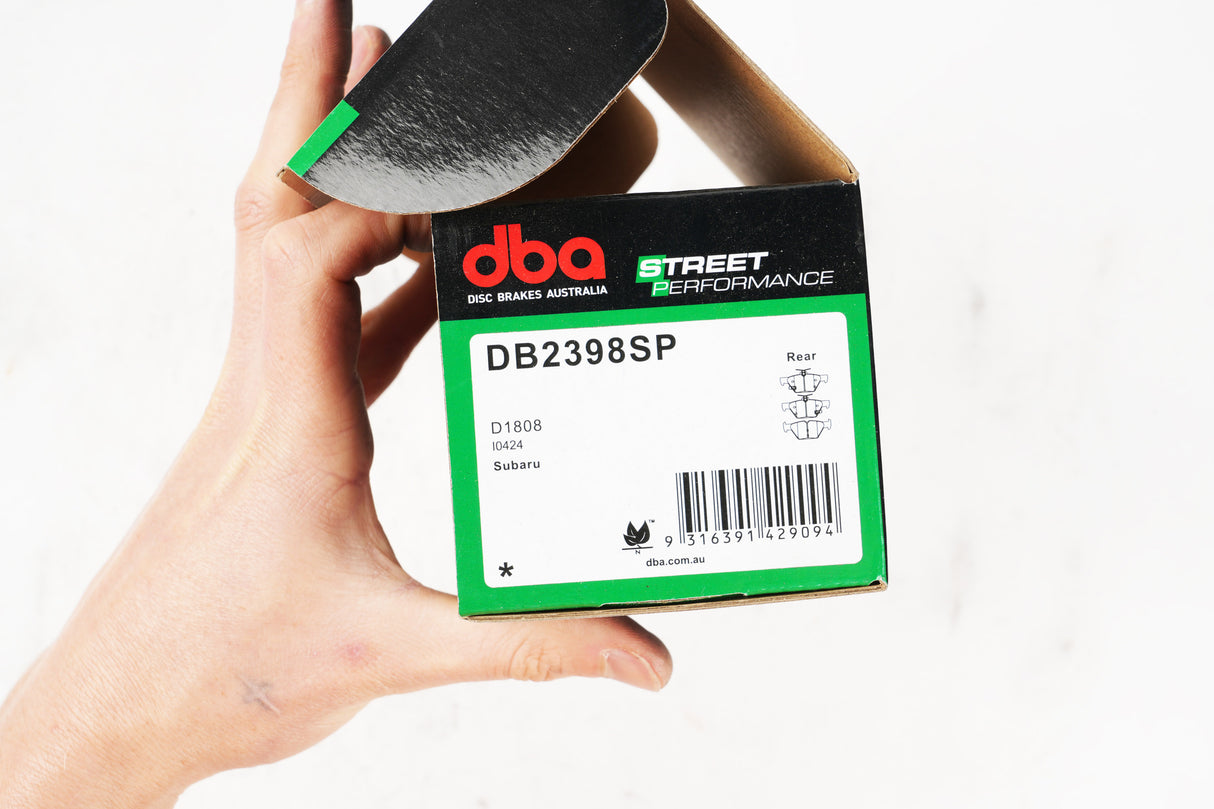 Sp Performance Brake Pads Subaru Liberty/Outback/Tribecca 2015 On Rear DB2398SP - DBA