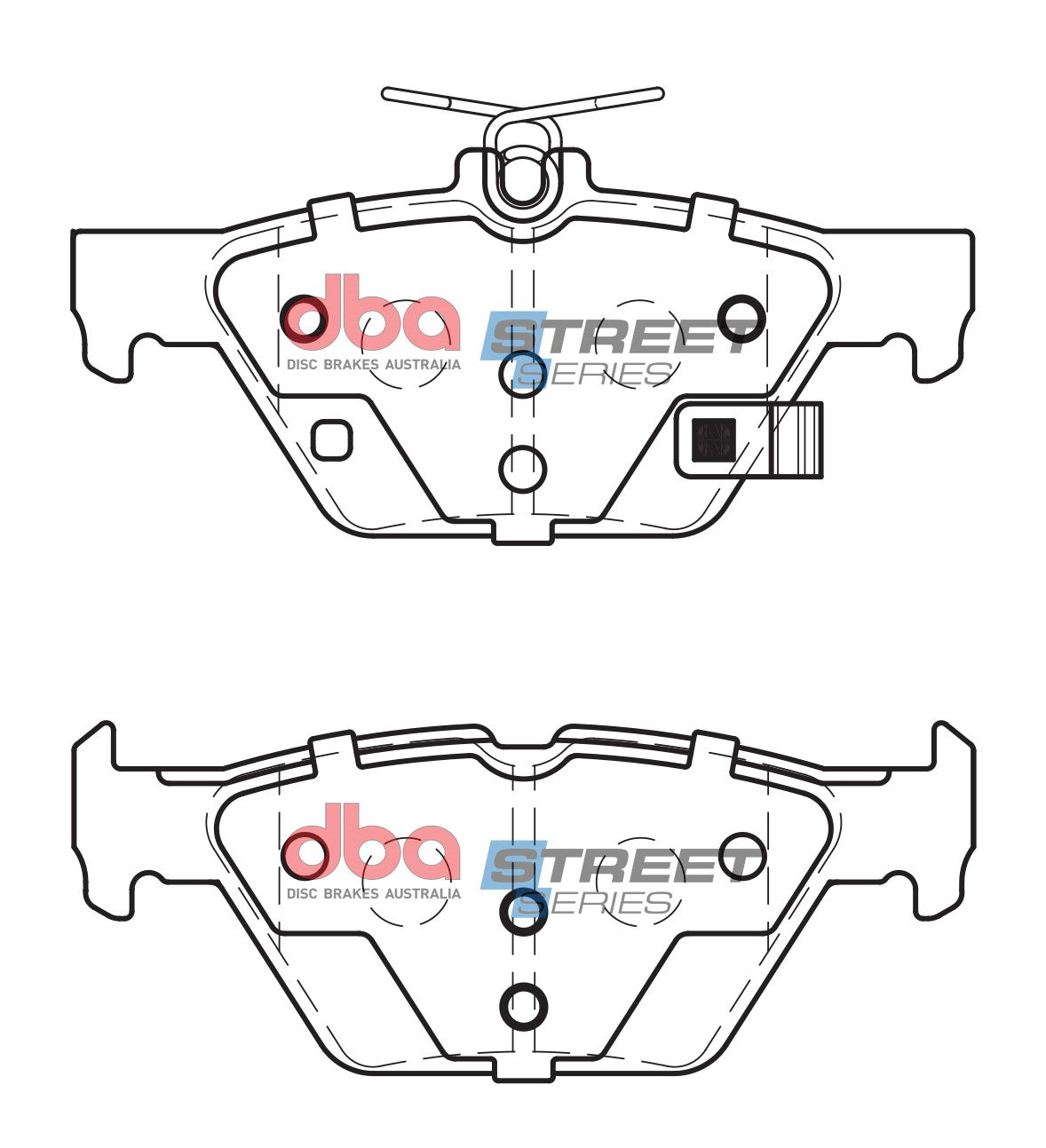 Ss Street Series Brake Pads Subaru Outback/Liberty/Levorg/Impreza 2014 On Rear DB2398SS - DBA