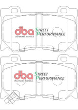 Sp Performance Brake Pads Nissan 370Z Akebono Caliper Front DB2400SP - DBA | Universal Auto Spares