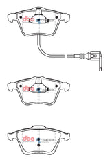 Ss Street Series Brake Pads Audi/Volkswagon Scirocco 2008 On Front DB2402SS - DBA
