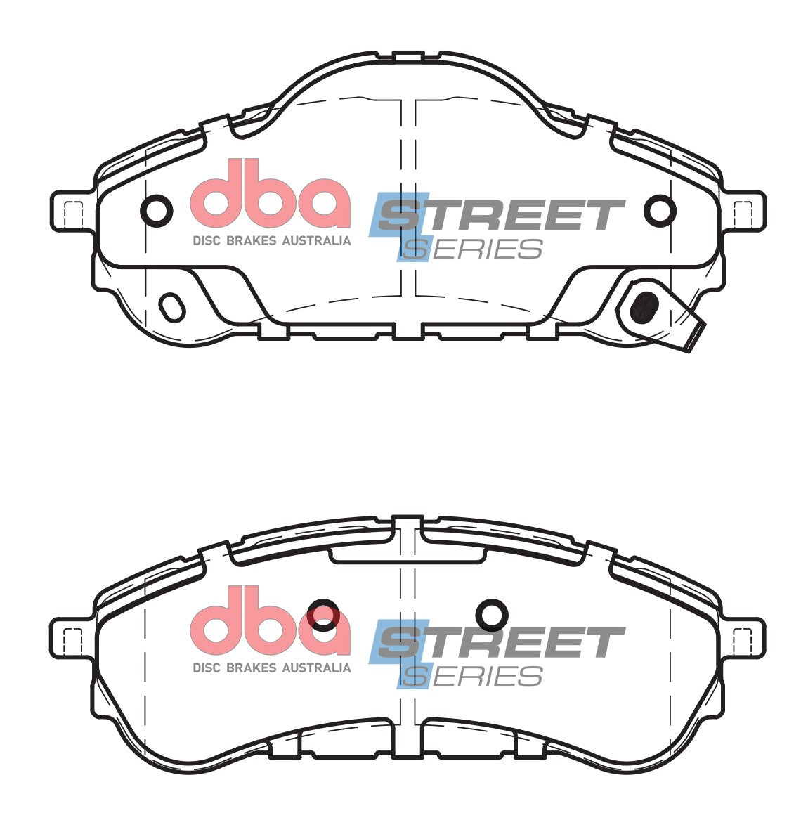 Ss Street Series Brake Pads Ford EVEREST/2015-> Rear DB2411SS - DBA