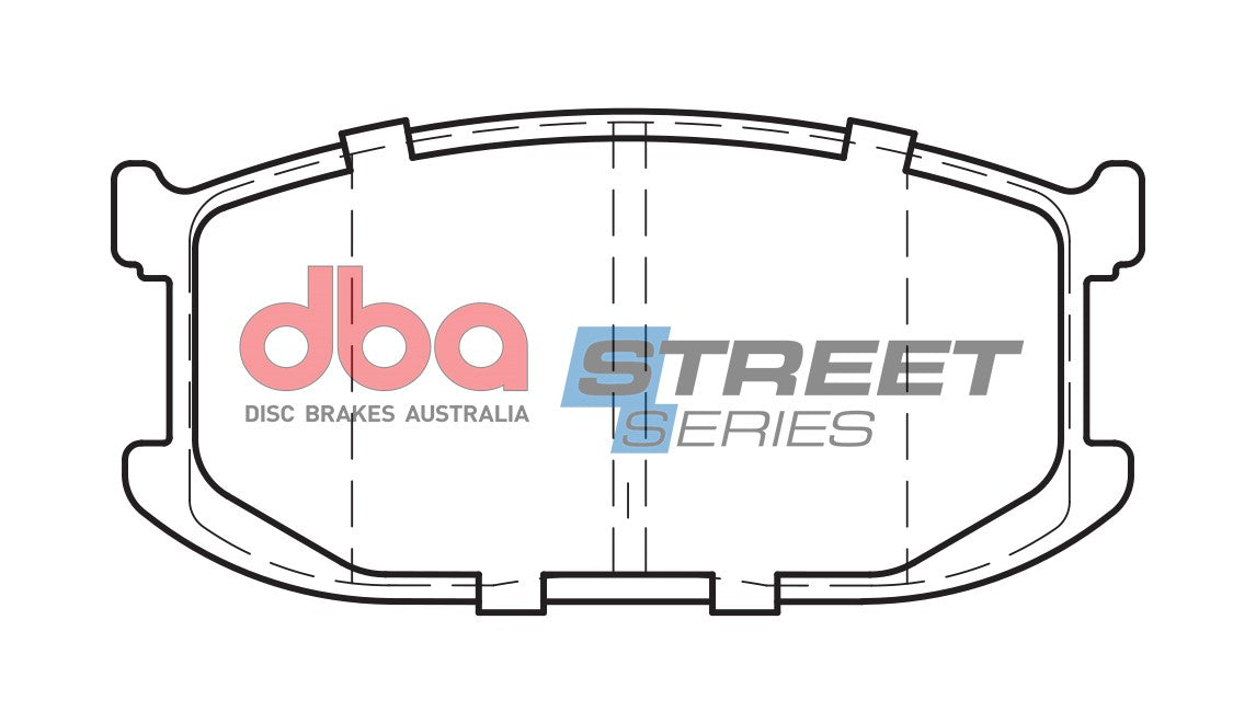 Ss Street Series Brake Pads Ford & Mazda 1980-1989 Front DB241SS - DBA