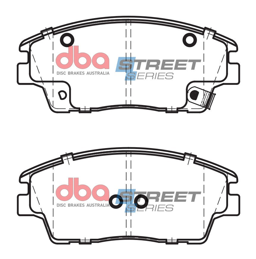 Ss Street Series Brake Pads Kia Sportage/Hyundai Tucson 2015 On Front DB2424SS - DBA