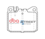 Ss Street Series Brake Pads Mercedes-Benz 1972 1991 Front DB243SS - DBA | Universal Auto Spares
