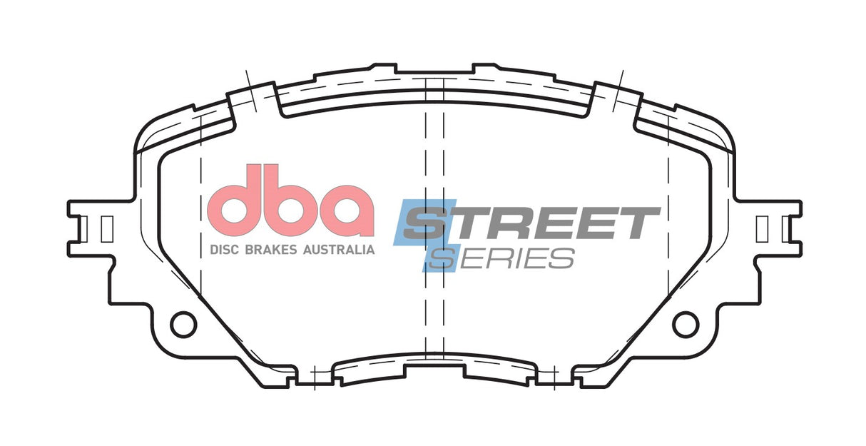 Ss Street Series Brake Pads Mazda Mx 5 2015 On Front DB2441SS - DBA