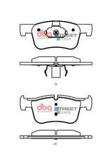 Ss Street Series Brake Pads Bmw 320I To Suitable For 300MM Rotor 2012-2015 Front DB2563SS - DBA | Universal Auto Spares
