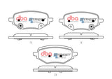 Ss Street Series Brake Padmg ZS/HC2017 On DB2632SS - DBA | Universal Auto Spares