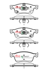 Sp Performance Brake PadsMitsubishi Outlander 7 SEAT2021 > Front DB2633SP - DBA | Universal Auto Spares
