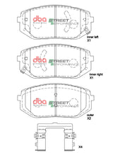 Sp Performance Brake Pads Hyundai Ioniq 5/KIA EV6 2022 On Front DB2647SP - DBA | Universal Auto Spares