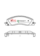 Sp Performance Brake PadsRam 2500 3500 (Dj) 6.7 D 4WD 2015-> Front DB2705SP - DBA | Universal Auto Spares