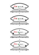 Sp Performance Brake PadsJeep Grand Cherokee Wl 2021-> Front DB2711SP - DBA | Universal Auto Spares