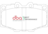 Sp Performance Brake Pads Eunos Toyota HiLux- Landcruiser 83-90 Front DB288SP - DBA | Universal Auto Spares
