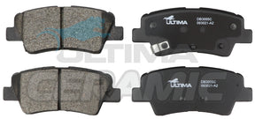 Ceramic Disc Brake Pads Fits Hyundai Tucson-TL/TLE Kia Sportage QL Electronic Handbrake DB3005C - Ultima