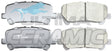 Brake Pads Fits Toyota Hi-Ace 300 series Rear Disc GDH3 0/GRH3 0 DB3006C (DB3006) - Ultima