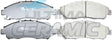 Brake Pads (F) HEAVY DUTY Fits HiAce GDH3, GRH3 DB3007C (DB3007) - Ultima