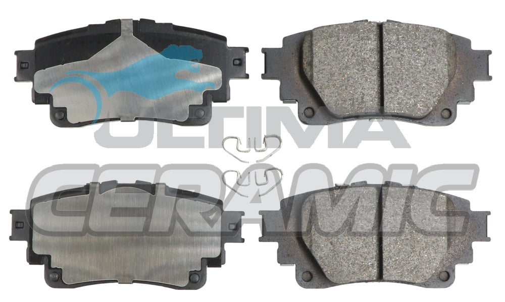 Brake Pads (R) Fits TOYOTA COROLLA ZWE211/MZEA12 08/2018 DB3013C - Ultima