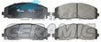 Brake Pads FRONT CERAMIC Fits JEEP WRANGLER JL,GLADIATOR JT. 2018-ON DB3017C (DB3017C)- Ultima