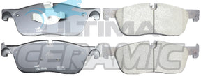 Disc Brake Pads CERAMIC (F) Fits JAG-X540, DISCO-LC, EVOQUE-LV DB3023C (DB3023) - Ultima