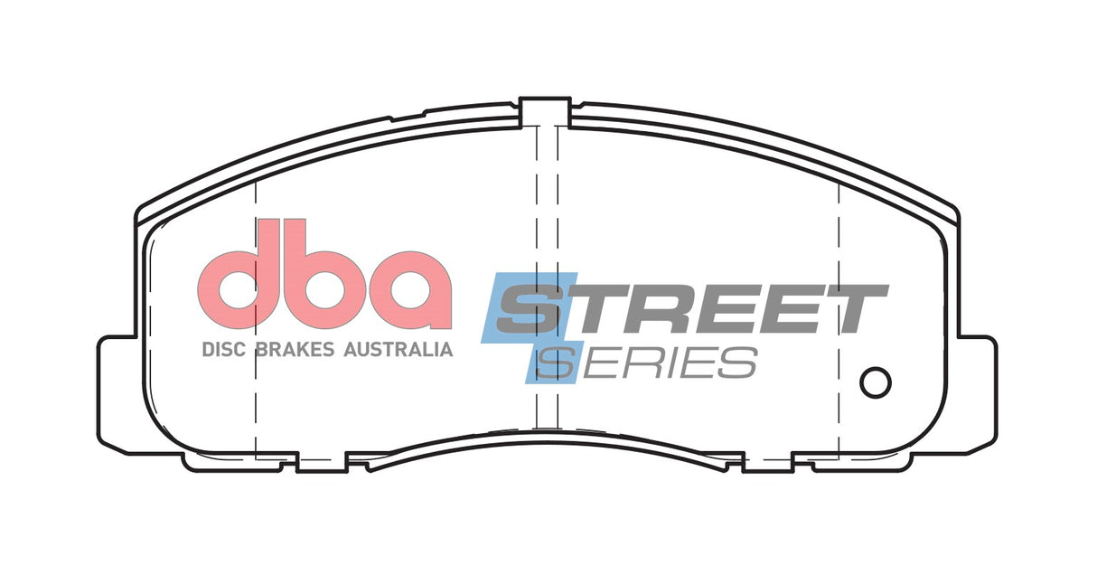 Ss Street Series Brake Pads Mitsubishi 1986-1997 Front DB319SS - DBA