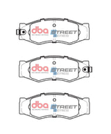 Ss Street Series Brake Pads Nissan 1982-1998 Front DB382SS - DBA | Universal Auto Spares