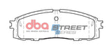 Ss Street Series Brake Pads Toyota Supra/Crown/Corona/Cressida 1983 1993 Rear DB413SS - DBA | Universal Auto Spares